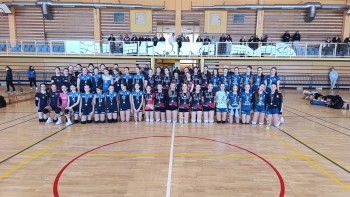 Ekipa OK Cratis Varaždina prvakinje Varaždinske županije u kategoriji mlađih kadetkinja (u15)